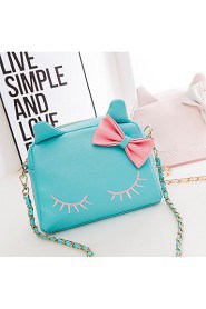 Women PU Baguette Shoulder Bag / Tote White / Pink / Blue / Black