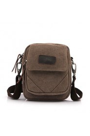 Mens Vintage Canvas Messenger Bag Fanny Waist Bag