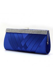 Women Event/Party Satin Clasp Lock Evening Bag