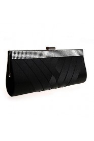 Women Event/Party Satin Clasp Lock Evening Bag