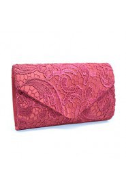 Women Event/Party Silk Clasp Lock Evening Bag