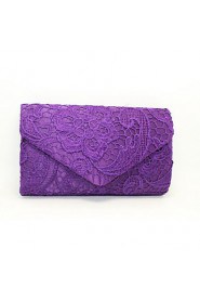 Women Event/Party Silk Clasp Lock Evening Bag