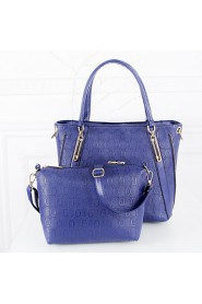 Women Formal / Casual / Office & Career / Shopping PU Tote Purple / Blue / Green / Gray