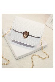 Women PU Sling Bag Shoulder Bag White / Gold / Silver / Black