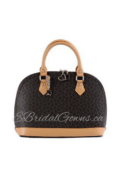 Women Casual PVC Tote Black