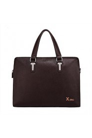 Men Briefcase Top Grade Genuine Leather Men Business Handbag Vintage First Layer Cowhide Shoulder Bags