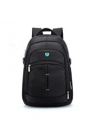 Unisex Nylon Bucket Backpack / Sports & Leisure Bag / School Bag / Travel Bag Black