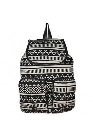 Unisex Canvas Baguette Backpack Multi color