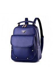 Women PU Shell Backpack