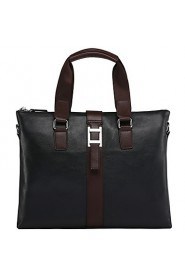 Men Briefcase High end Genuine Leather Men Business Handbag Vintage Top Layer Cowhide Shoulder Bags