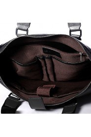 Men Briefcase High end Genuine Leather Men Business Handbag Vintage Top Layer Cowhide Shoulder Bags