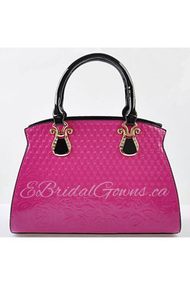 Fashion Patent Leather Emboss Tote