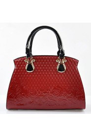 Fashion Patent Leather Emboss Tote