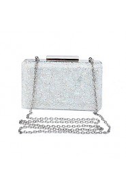 Women's Crystal Glass Drill Evening Bag