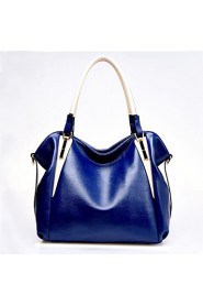 Women Formal / Casual / Office & Career / Shopping PU Tote Blue / Brown / Red / Black