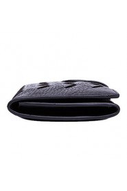 Women's PU Long Wallet/Card/Clutch bag Black