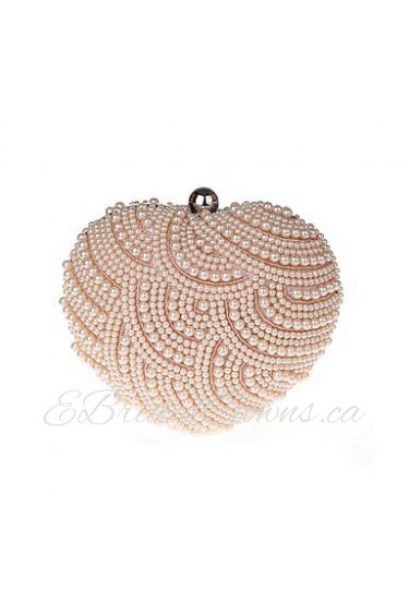 Metal Imitation Peral Wedding/Party Clutches with Peral (More Colors)