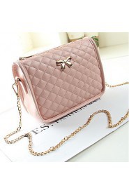 Women PU Baguette Shoulder Bag / Tote Beige / Pink / Black