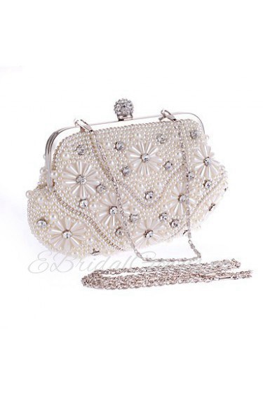 Women Formal / Event/Party / Wedding / Office & Career / Shopping Acrylic Evening Bag White