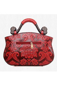 Women PU Barrel Shoulder Bag / Tote / Satchel Blue / Green / Red