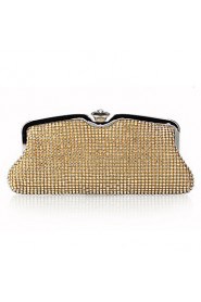 Women Formal / Event/Party / Wedding / Office & Career / Shopping Polyester Evening Bag Gold / Silver / Black