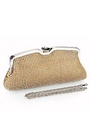 Women Formal / Event/Party / Wedding / Office & Career / Shopping Polyester Evening Bag Gold / Silver / Black