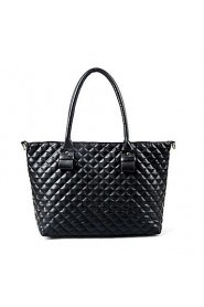 Women Casual / Office & Career / Shopping PU Tote Black