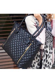 Women Casual / Office & Career / Shopping PU Tote Black