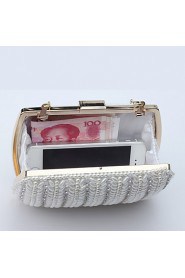 Women's Handmade The Diamond Pearl Evening Bag