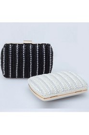 Women's Handmade The Diamond Pearl Evening Bag