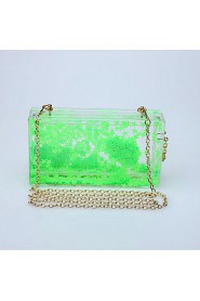 Women's Handmade Acrylic color Stars Evening Bag