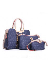 Women Formal / Casual / Office & Career / Shopping PU Tote Beige / Pink / Blue