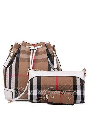 Women's Crossbody Bag Plaid The large capacity Popular