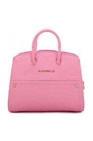 Women Casual PU Tote White / Pink / Green / Yellow / Black