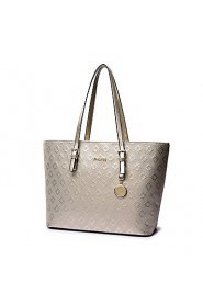 Women Formal / Casual / Office & Career / Shopping PU Tote White / Blue / Gold / Black