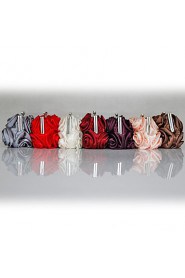 Handbag Silk Evening Handbags/Clutches With Flower