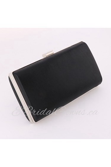 Women PU Minaudiere Clutch / Evening Bag / Wallet / Mobile Phone Bag Gold / Silver / Black