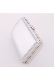 Women PU Minaudiere Clutch / Evening Bag / Wallet / Mobile Phone Bag Gold / Silver / Black