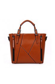 Women Formal / Casual / Office & Career / Shopping PU Tote Blue / Brown / Red