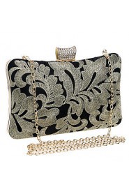 Women The Embroidery Pattern Evening Bag