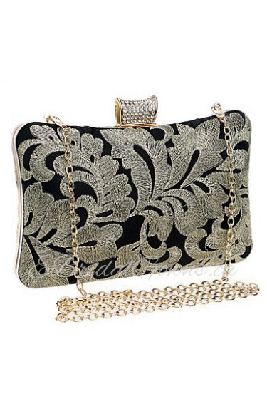 Women The Embroidery Pattern Evening Bag