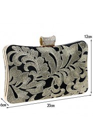 Women The Embroidery Pattern Evening Bag