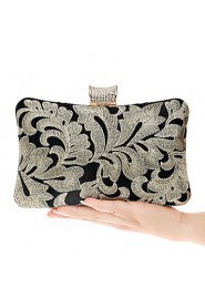 Women The Embroidery Pattern Evening Bag