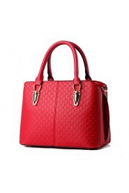 Women's Fashion Casual PU Leather Messenger Shoulder Bag/Handbag Totes