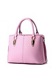 Women's Fashion Casual PU Leather Messenger Shoulder Bag/Handbag Totes