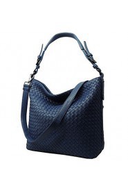 Women Outdoor Other Leather Type Shoulder Bag Blue / Black