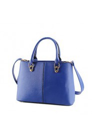 Women Formal / Casual / Office & Career / Shopping PU Tote Blue / Brown / Red / Black