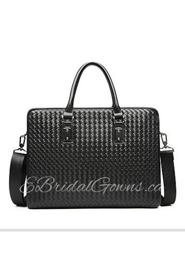 Men PU Formal / Casual / Event/Party / Wedding / Office & Career / Shopping Shoulder Bag / Tote Blue / Black