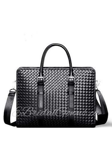 Men PU Formal / Casual / Event/Party / Wedding / Office & Career / Shopping Shoulder Bag / Tote Blue / Black