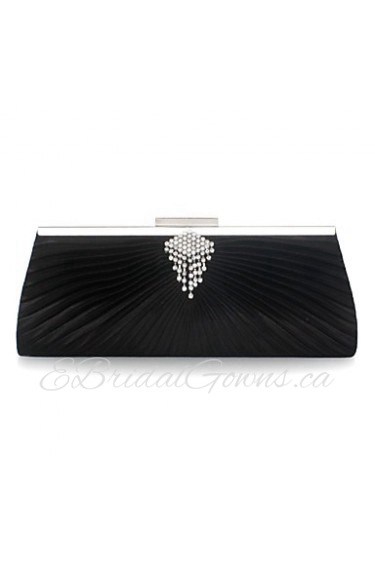 Handbag Silk Evening Handbags/Clutches/Mini Bags/Wallets & Accessories With Crystal/ Rhinestone/Imitation Pearl